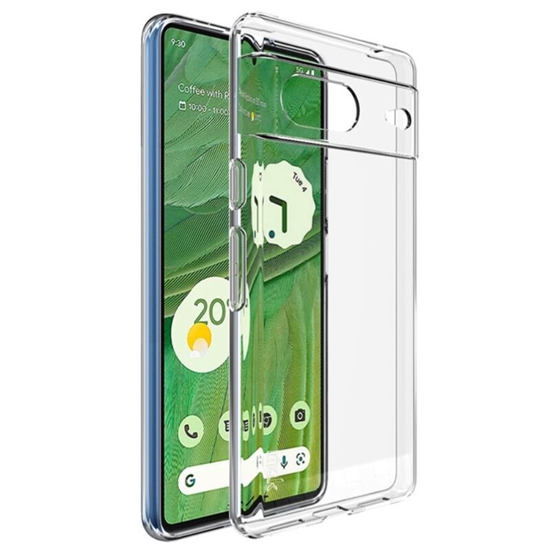 Imak Google Pixel 7 Skal i TPU, Genomskinlig - Snyggt mobilskal - Skyddar din mobil från skador och slitage