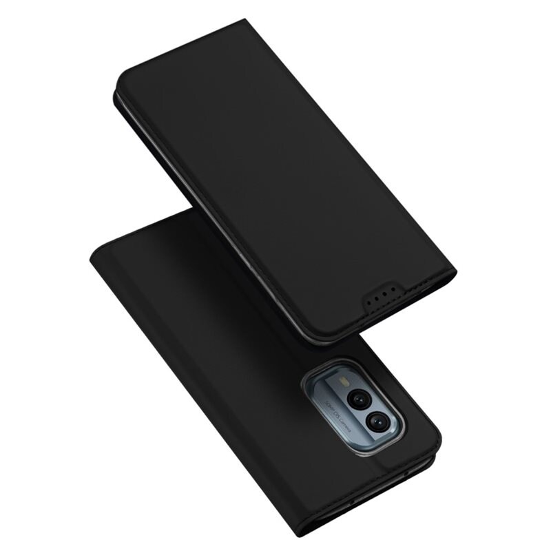 Dux Ducis Nokia X30 Slimmat mobilfodral, Svart - Tunt mobilfodral med korthållare