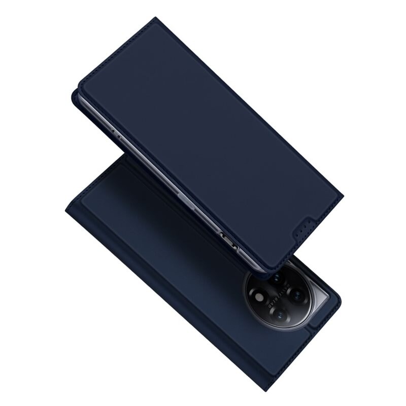 Dux Ducis OnePlus 11 Slimmat mobilfodral, Navy - Tunt mobilfodral med korthållare