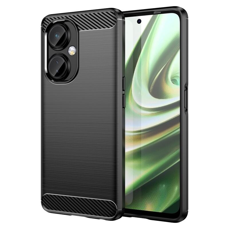 tectTech OnePlus Nord CE 3 Lite TPU-skal Brushed, Svart - Mobilskal i snygg design