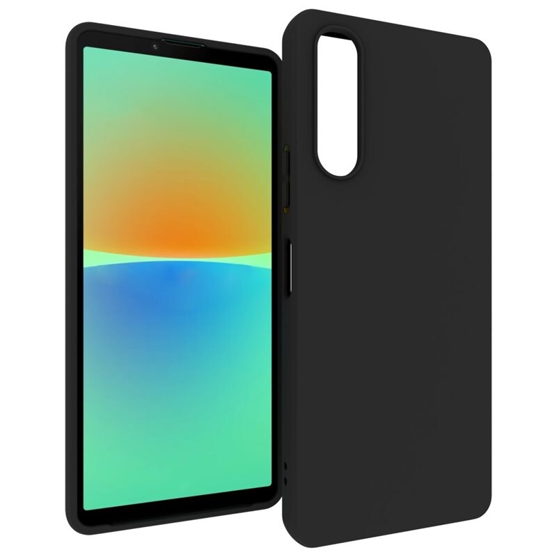 Sony Xperia 10 V Mobilskal i TPU, Svart - Mobilskal av hög kvalitet