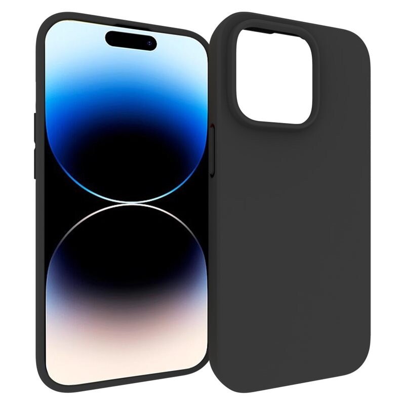 iPhone 15 Pro Mobilskal i TPU, Svart - Mobilskal av hög kvalitet