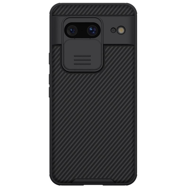 Nillkin Google Pixel 8 Skal med kameraskydd - CamShield, Svart - Skal med inyggt kameraskydd