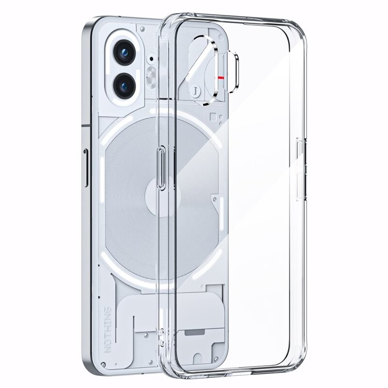tectTech Nothing Phone 2 Tunt TPU-skal, Genomskinlig - Prisvärt mobilskal av hög kvalitet
