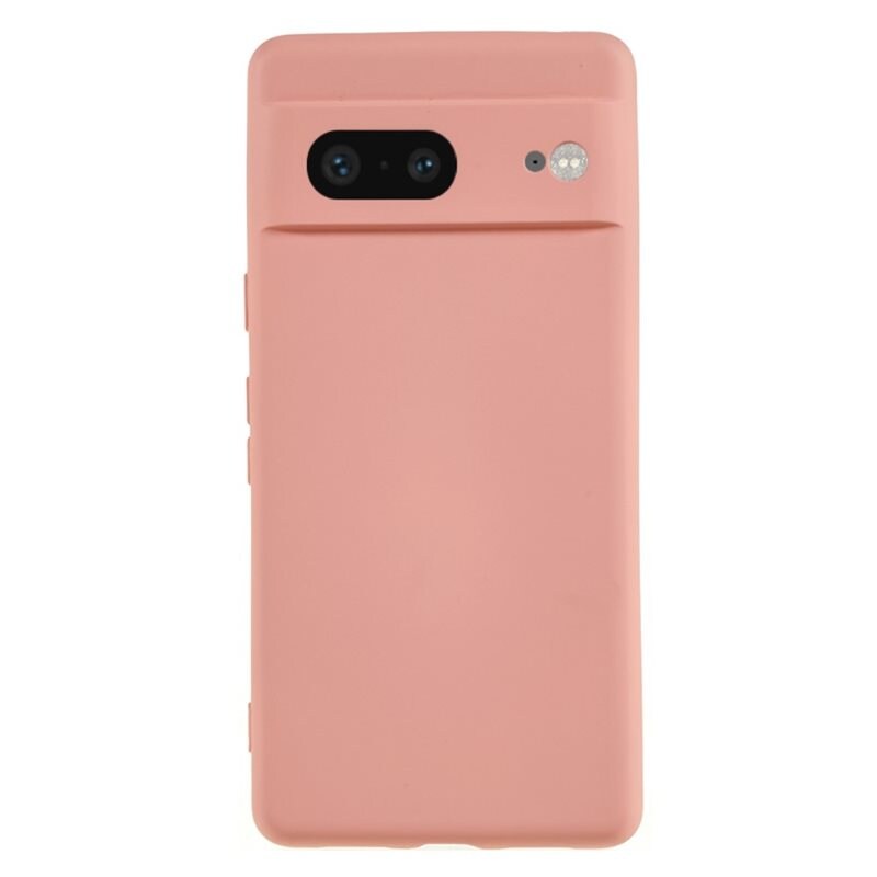 Google Pixel 8 Mobilskal i TPU, Rosa - Snyggt skal med skydd för linserna