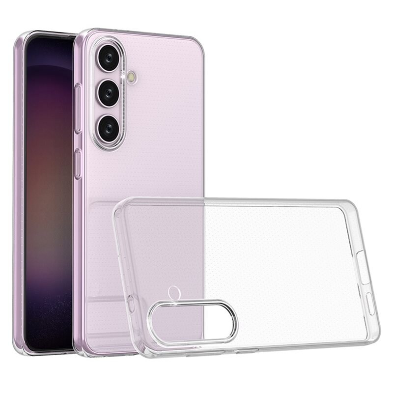 tectTech Samsung Galaxy S24 Tunt TPU-skal, Genomskinlig - Prisvärt mobilskal av hög kvalitet
