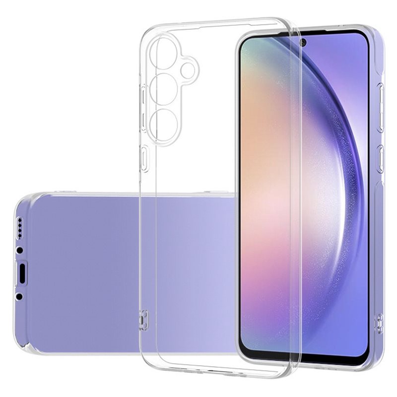 tectTech Samsung Galaxy A35 Tunt TPU-skal, Genomskinlig - Prisvärt mobilskal av hög kvalitet