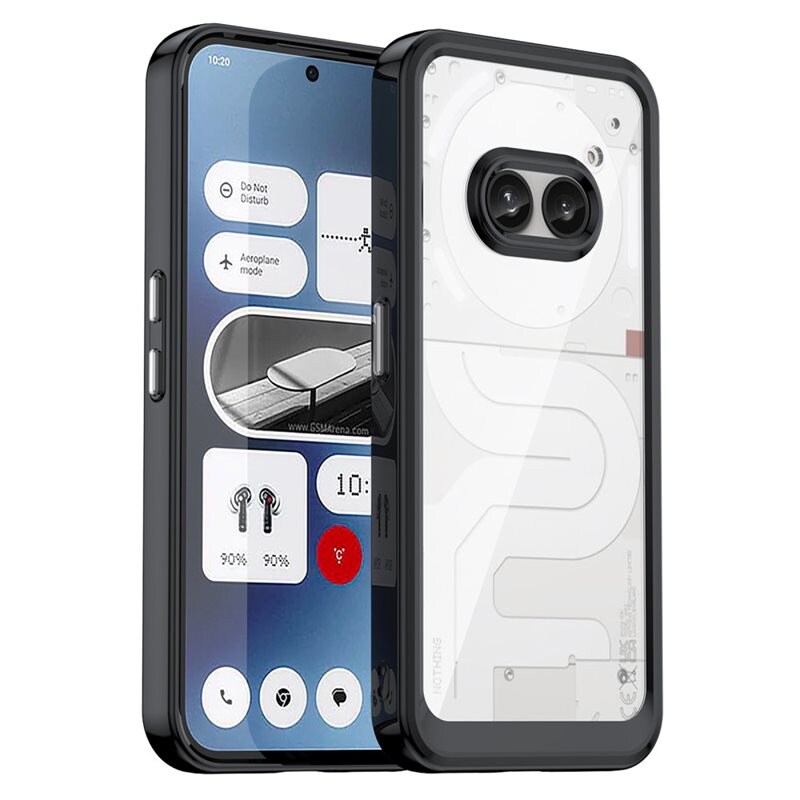 tectTech Nothing Phone 2a Crystal Hybrid-skal, Genomskinlig