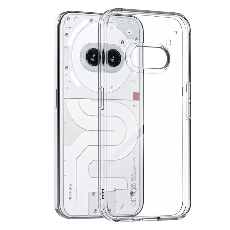tectTech Nothing Phone 2a Tunt TPU-skal, Genomskinlig - Prisvärt mobilskal av hög kvalitet