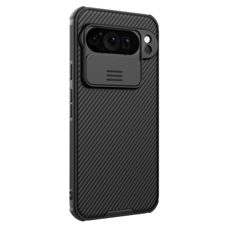Nillkin Google Pixel 9 Pro Skal med kameraskydd - CamShield, Svart - Skal med inyggt kameraskydd
