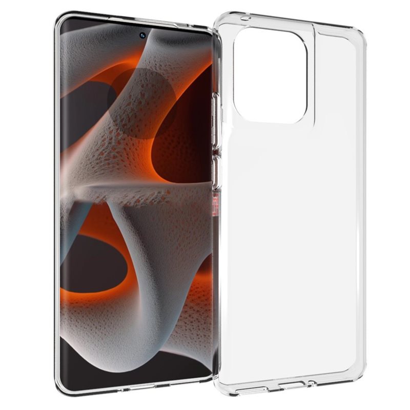 tectTech Motorola Edge 50 Neo Tunt TPU-skal, Genomskinlig - Prisvärt mobilskal av hög kvalitet
