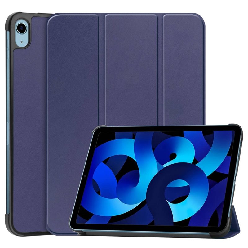 Apple iPad 10.9 10th Gen (2022) Tri-Fold Fodral, Blå - Skyddande fodral med stödfunktion