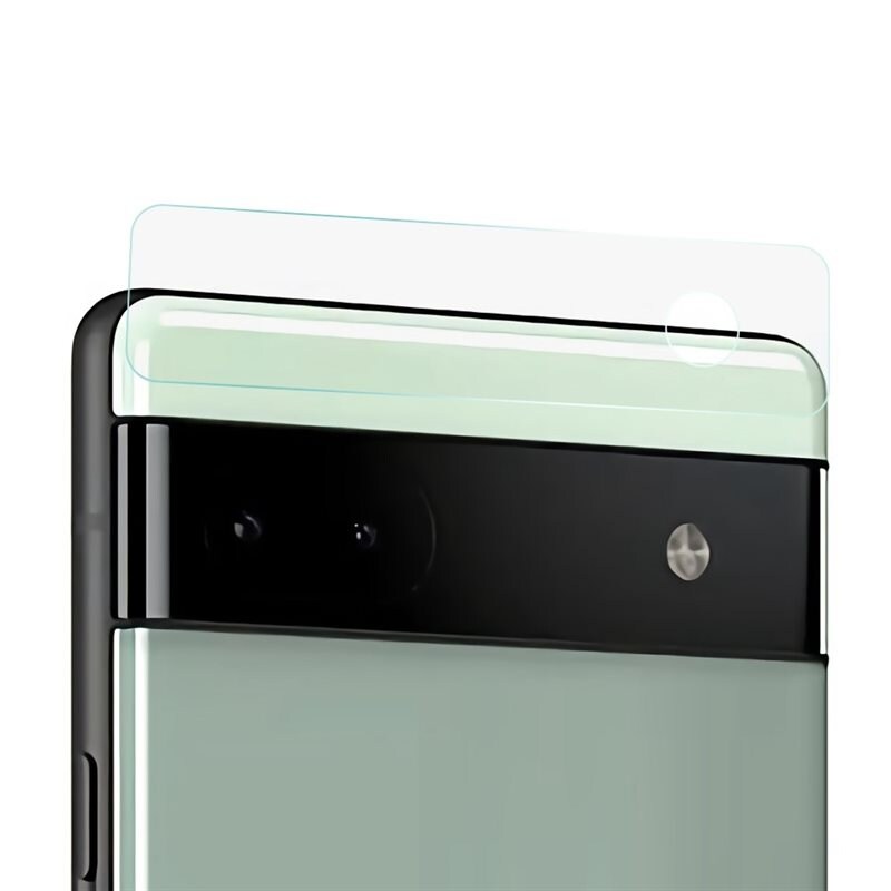 Google Pixel 6a Linsskydd i Härdat glas - Heltäckande kameraskydd i härdat glas