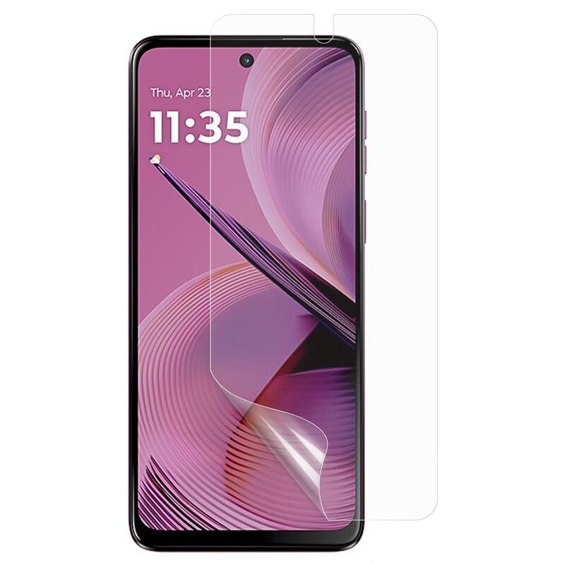 Motorola Moto G55 Skärmskydd - Skyddsfilm - Smidigt skärmskydd - Undvik repor och skador på skärmen