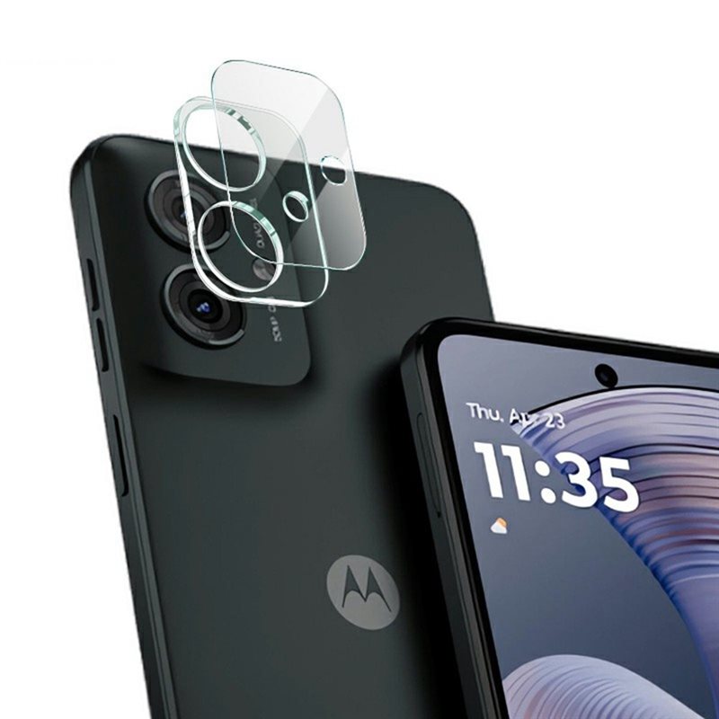 Imak Motorola Moto G55 Kameraskydd i glas - Kameraskydd