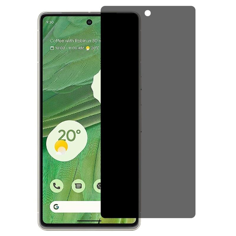 Google Pixel 7 Anti-spy skärmskydd i glas - Skärmskydd med sekretessfilter - Skydda din integritet