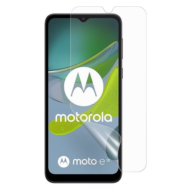 Motorola Moto E13 Skärmskydd - Skyddsfilm - Smidigt skärmskydd - Undvik repor och skador på skärmen