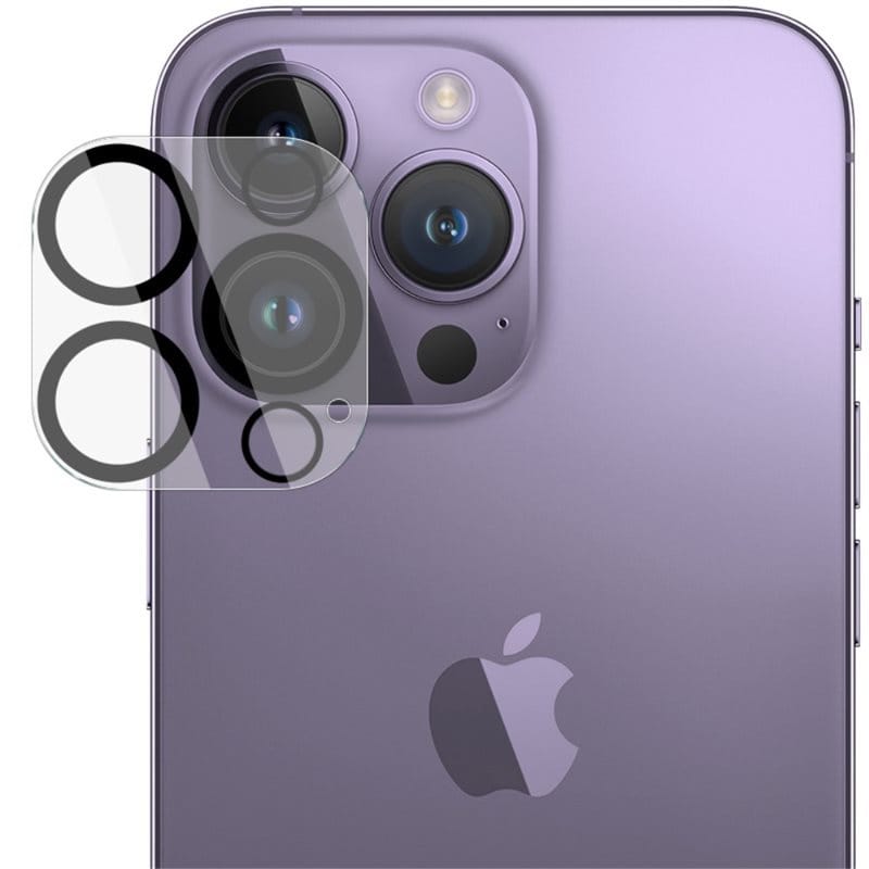 Imak iPhone 15 Pro Kameraskydd i glas - Kameraskydd