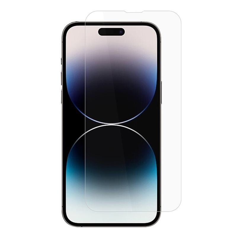 iPhone 15 Plus Skärmskydd i härdat glas - Tunt skärmskydd i tåligt härdat glas