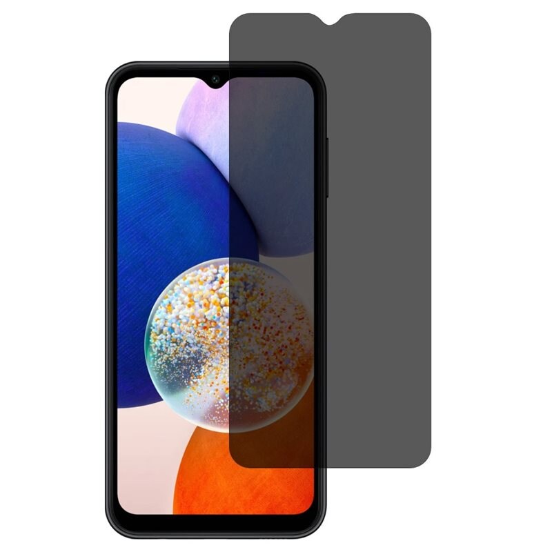 Samsung Galaxy A15 Anti-spy skärmskydd i glas - Skärmskydd med sekretessfilter - Skydda din integritet