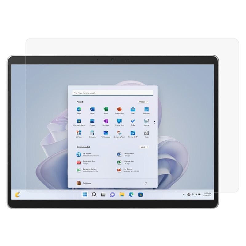 Microsoft Surface Pro 11 Skärmskydd i härdat glas - Skydda skärmen från repor och slitage - Enkel montering