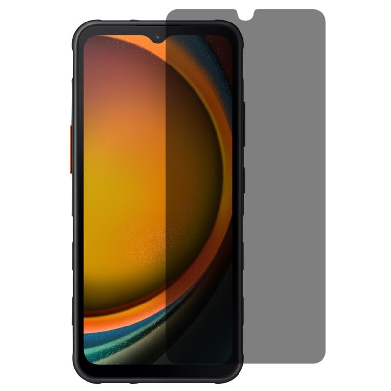 Samsung Galaxy Xcover 7 Anti-spy skärmskydd i glas - Skärmskydd med sekretessfilter - Skydda din integritet