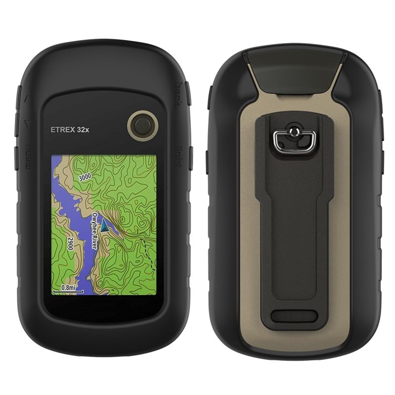 Garmin eTrex 201x Skyddande silikonskal, svart - Skyddande skal