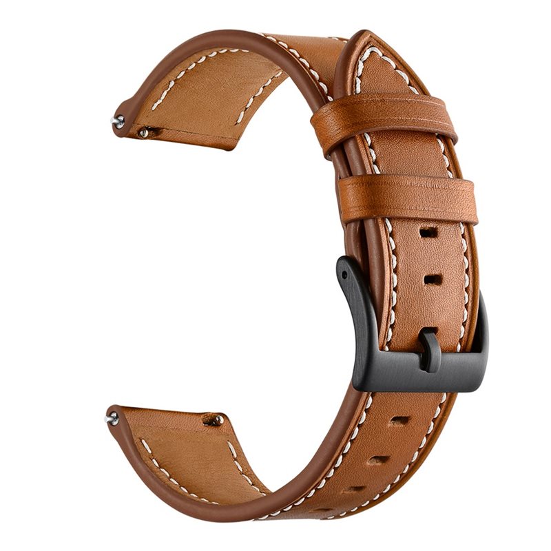 Polar Ignite 3 Armband i äkta läder, Brun - Snyggt armband i läder