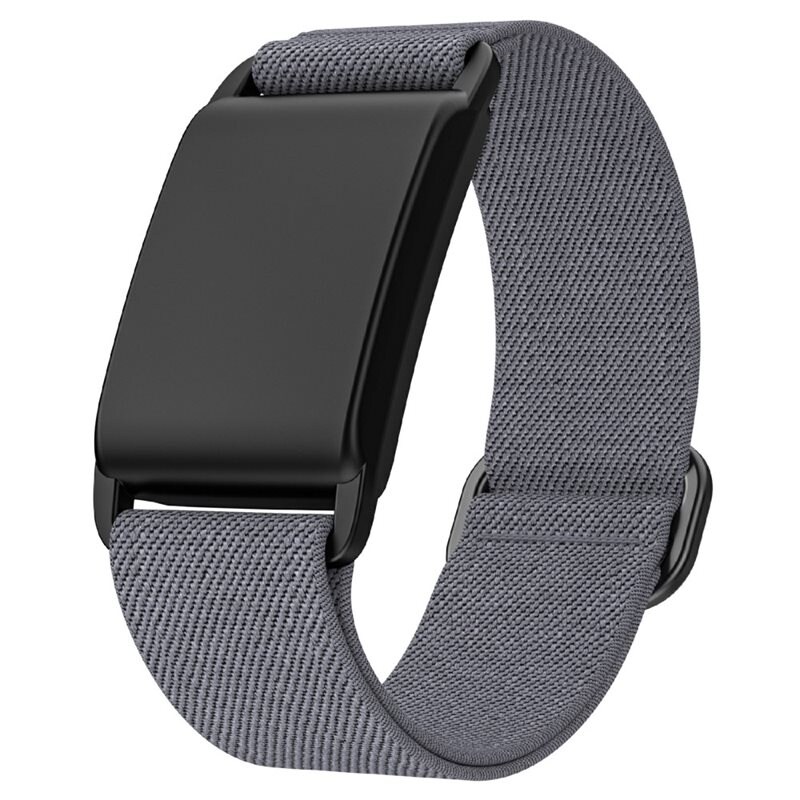 Whoop 4.0 Armband i resår, Mørk grå - Armband i skön och ventilerande nylon