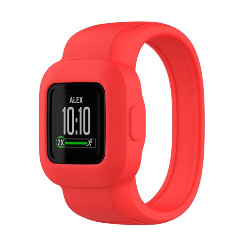 Garmin Vivofit Jr. 3 Armband i silikon, röd - Sportigt armband perfekt för träningen