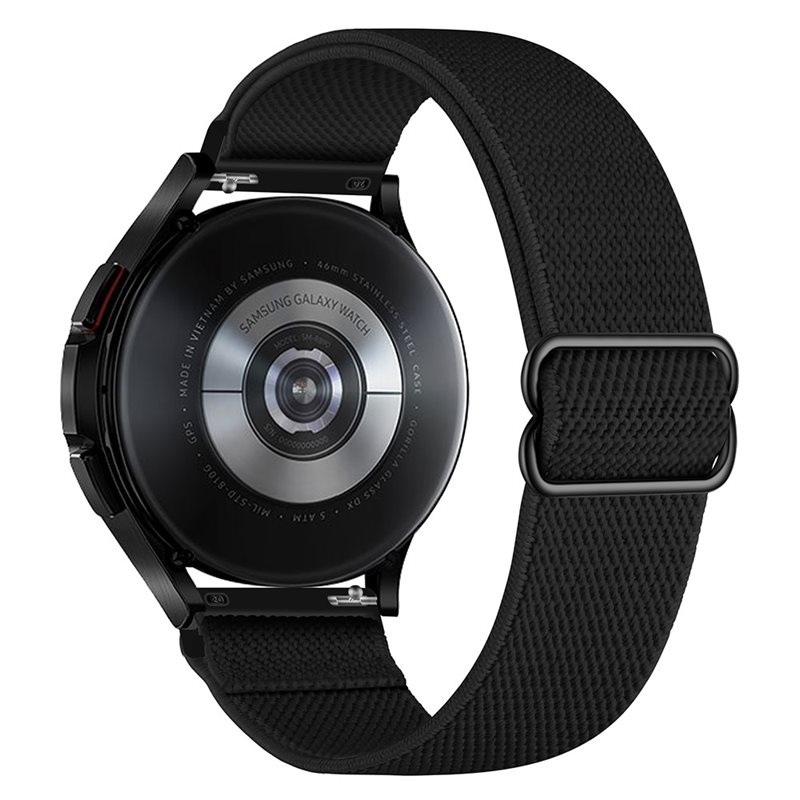 Garmin Forerunner 645 Armband i resår, Svart - Armband i skön och ventilerande nylon