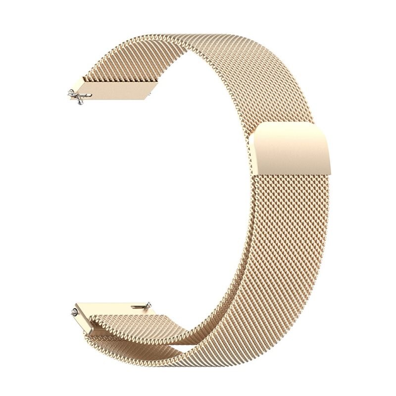 Mibro Watch C2 Armband Milanese Loop, Champagneguld - Lyxigt armband med magnetisk stängning - Rostfritt stål