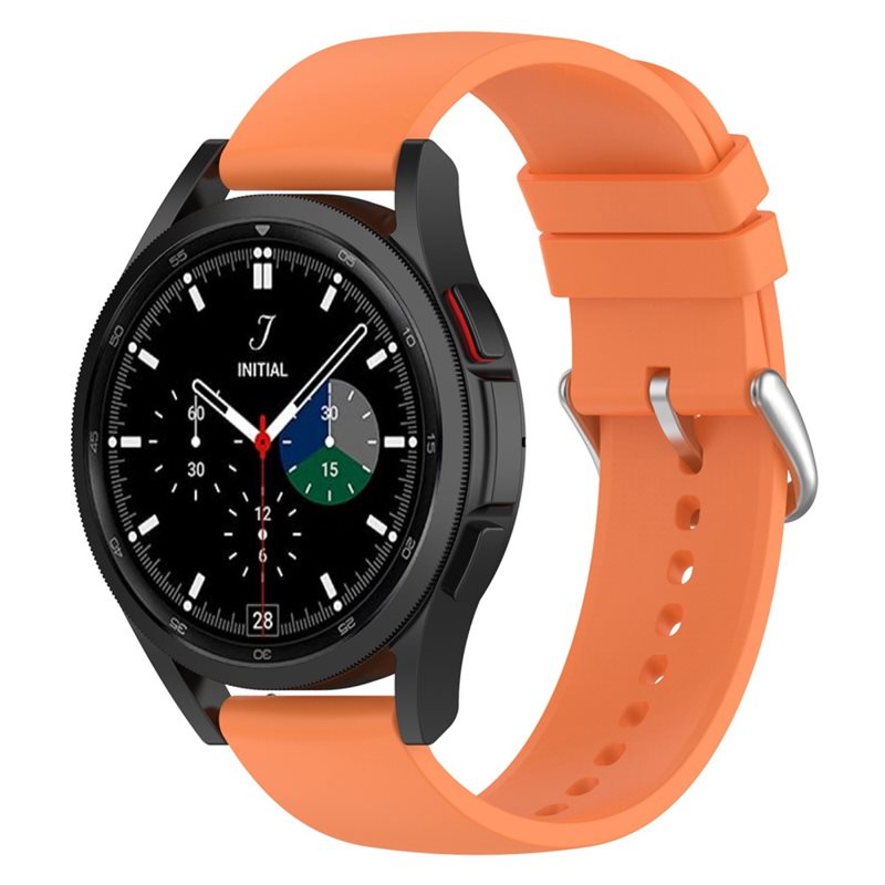 Samsung Galaxy Watch 5 40mm Armband i silikon, Orange - Sportigt armband perfekt för träningen