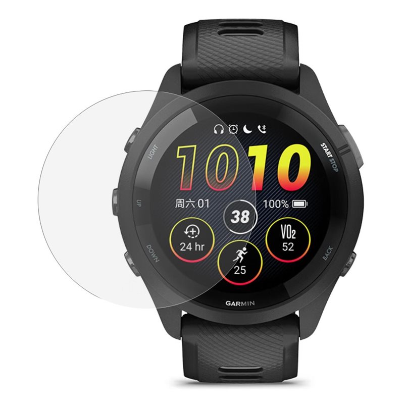 Garmin Forerunner 265 Skärmskydd - Skyddsfilm - Skydda skärmen från repor och slitage - Enkel montering
