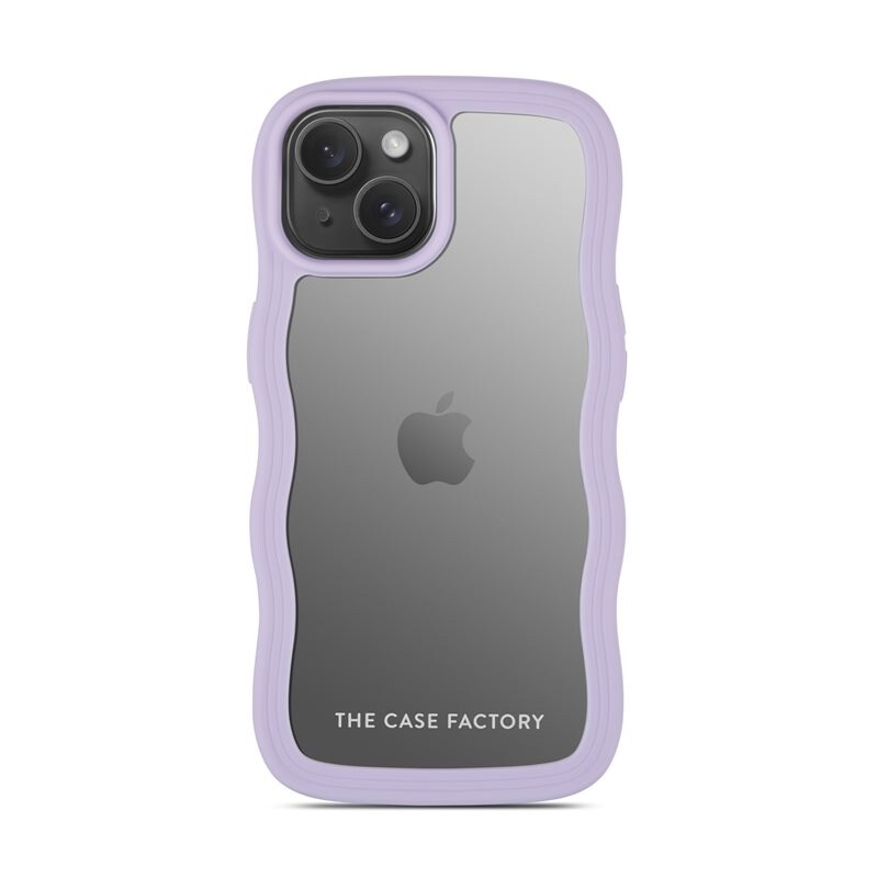 The Case Factory iPhone 13 The Wave Case, Lila