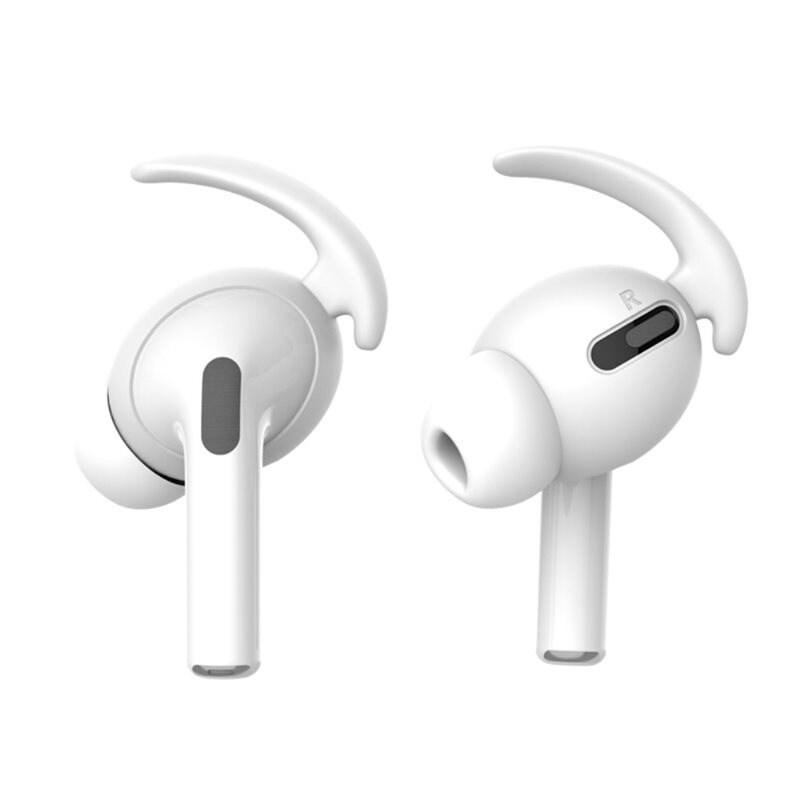 Apple AirPods Pro Sport Ear Hooks, vit - Håller hörlurarna på plats - Sport
