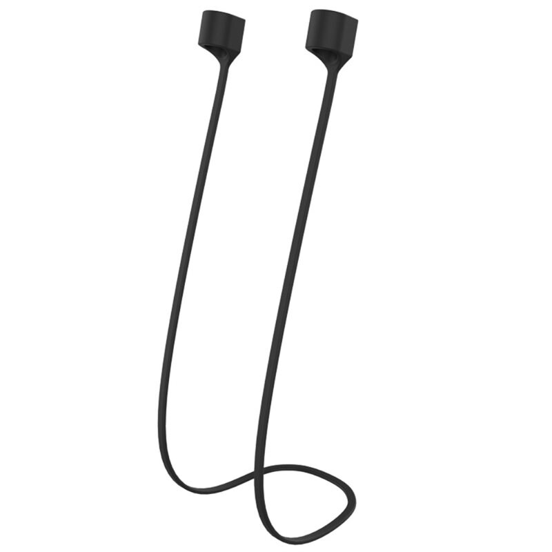 Apple AirPods Pro 2 Anti-lost Strap, svart - Rem i silikon