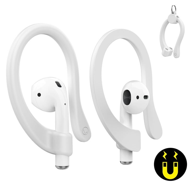 Ahastyle Apple AirPods Pro Magnetiska Ear Hooks, vit