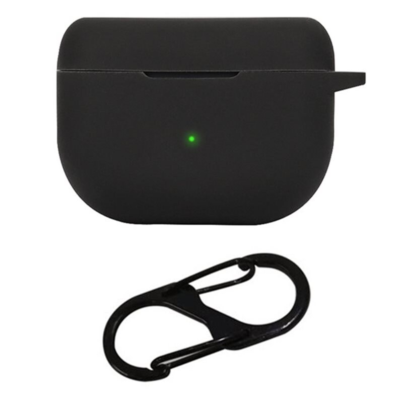 Jabra Elite 8 Active Silikonskal + karbinhake, svart - Skydda och håll koll på dina hörlurar