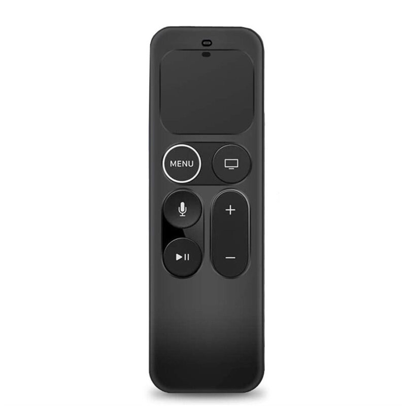 Apple TV 4K Fjärrkontroll Silikonskal, svart - Skyddande skal i silikon