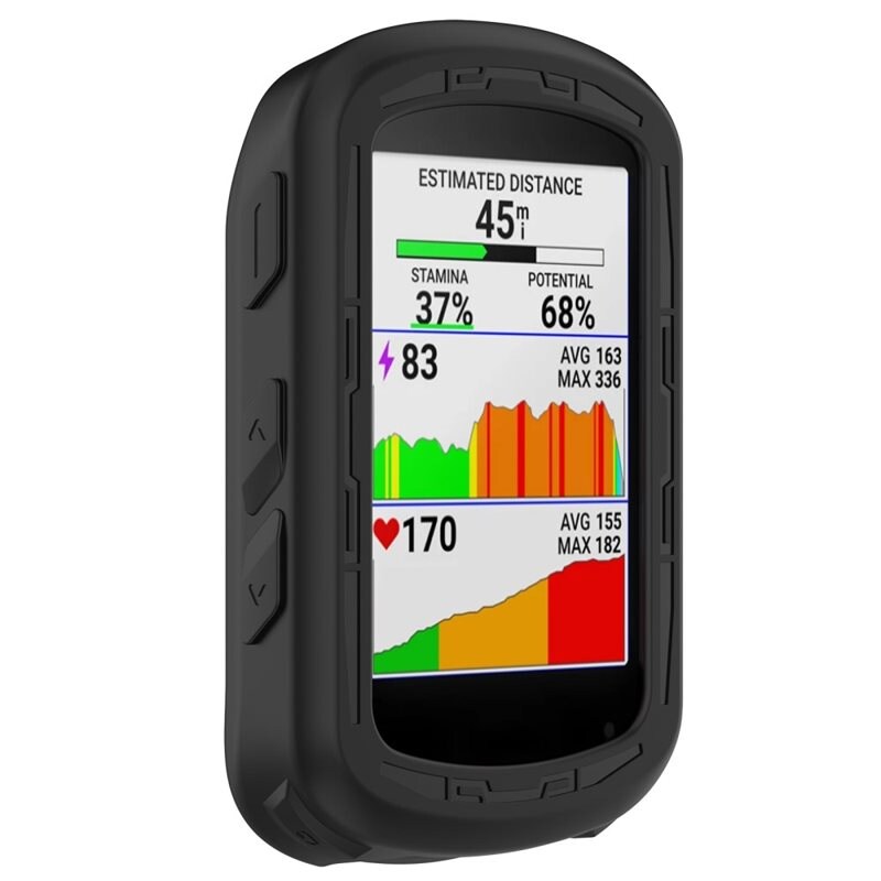 Garmin Edge 840/540 Skyddande silikonskal, svart - Skyddande skal