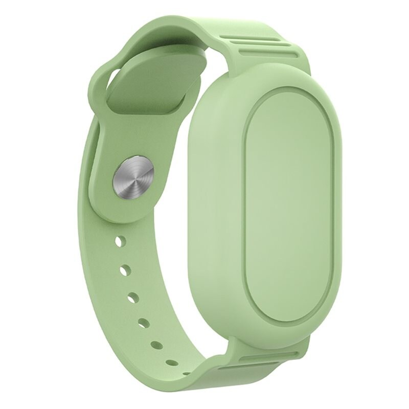 Samsung Galaxy SmartTag 2 Vattentätt silikonarmband, grön - Armband i silikon
