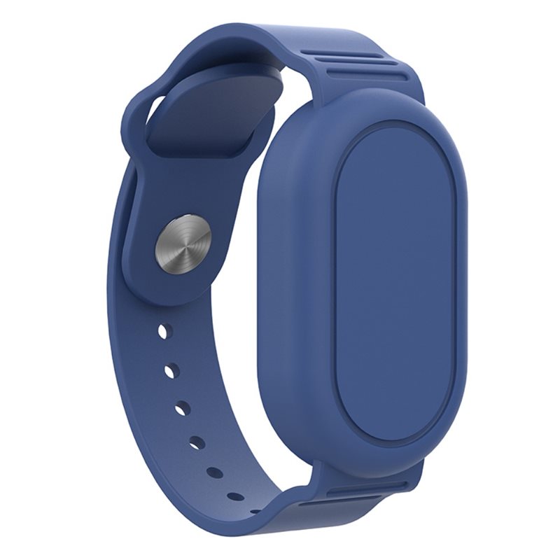 Samsung Galaxy SmartTag 2 Vattentätt silikonarmband, blå - Armband i silikon