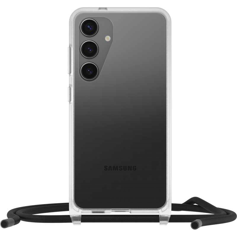 Otterbox Samsung Galaxy S24 Skal med halsband React Necklace, genomskinlig
