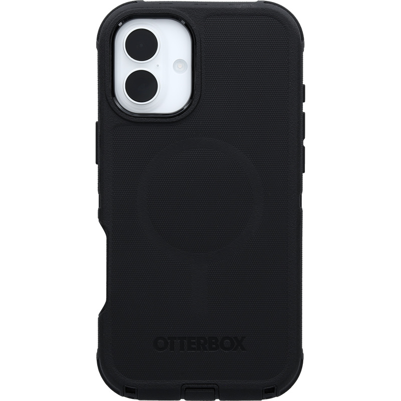 Otterbox iPhone 16 Plus Defender - Robust MagSafe mobilskal med hög skyddsfaktor, svart