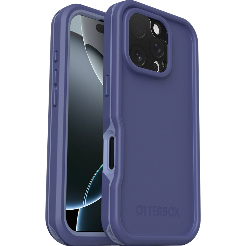 Otterbox iPhone 16 Pro FRE Mobilskal med MagSafe och Maximalt skydd, Lila