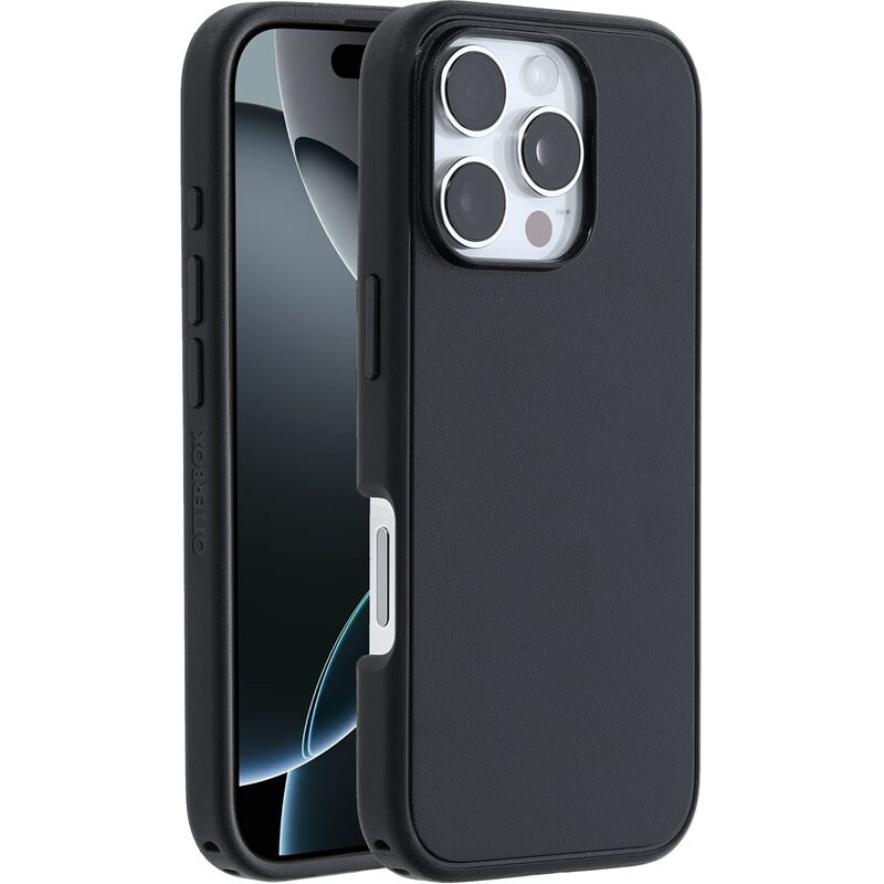 Otterbox iPhone 16 Pro Stöttåligt MagSafe-skal Symmetry Plus, Svart