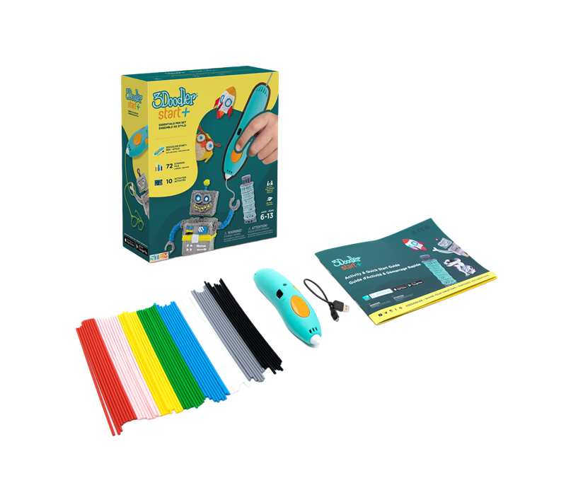 3Doodler Start+ Essential Set med 3D-penna