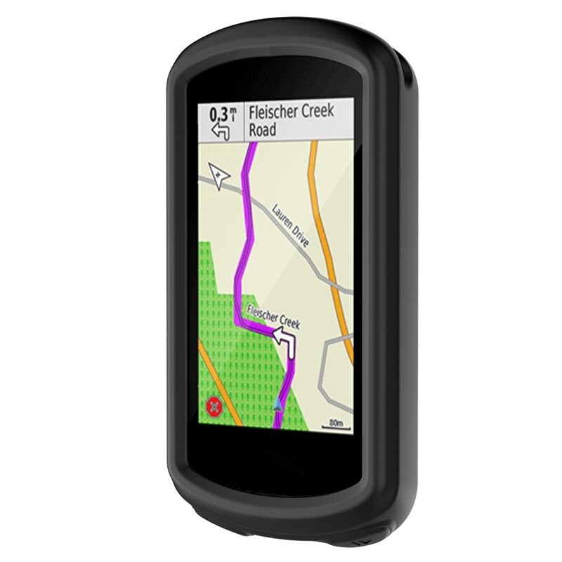 Garmin Edge 1030 Skyddande silikonskal, svart - Skyddande skal