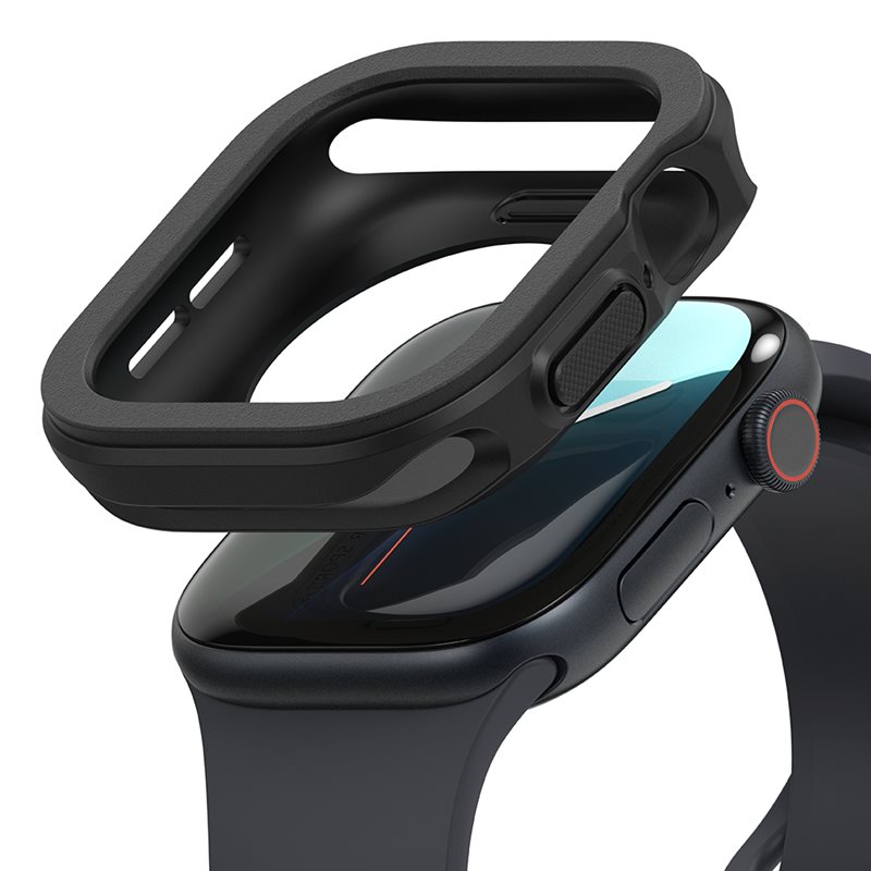 Ringke Apple Watch Series 10 46mm Air Sports skal, Black - Skyddande skal till din klocka